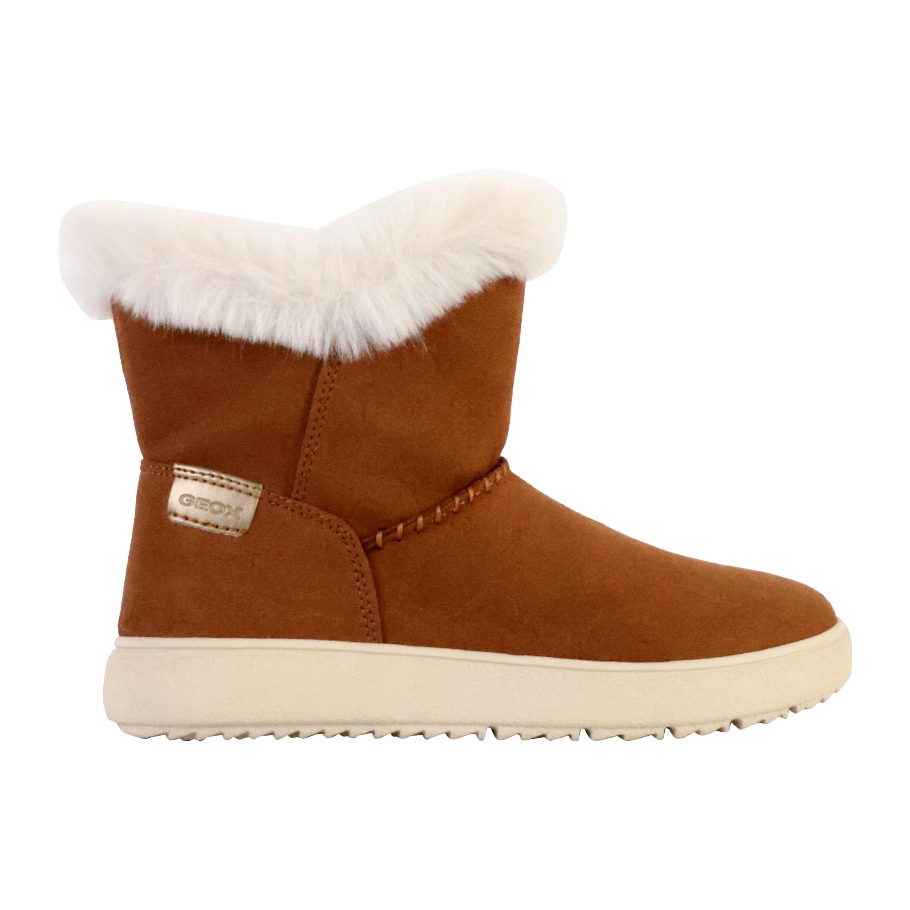 Botas Geox Modelo J Theleven G.. Cor Castanho 2/5
