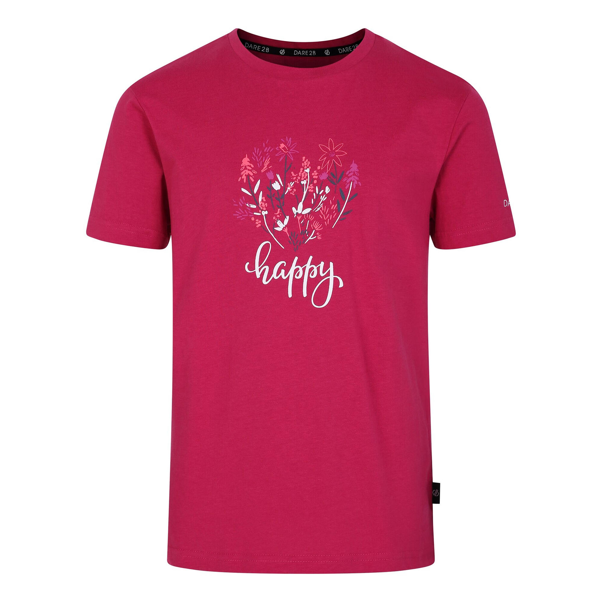 Childrens/Kids Amuse II TShirt (Berry Pink) Decathlon