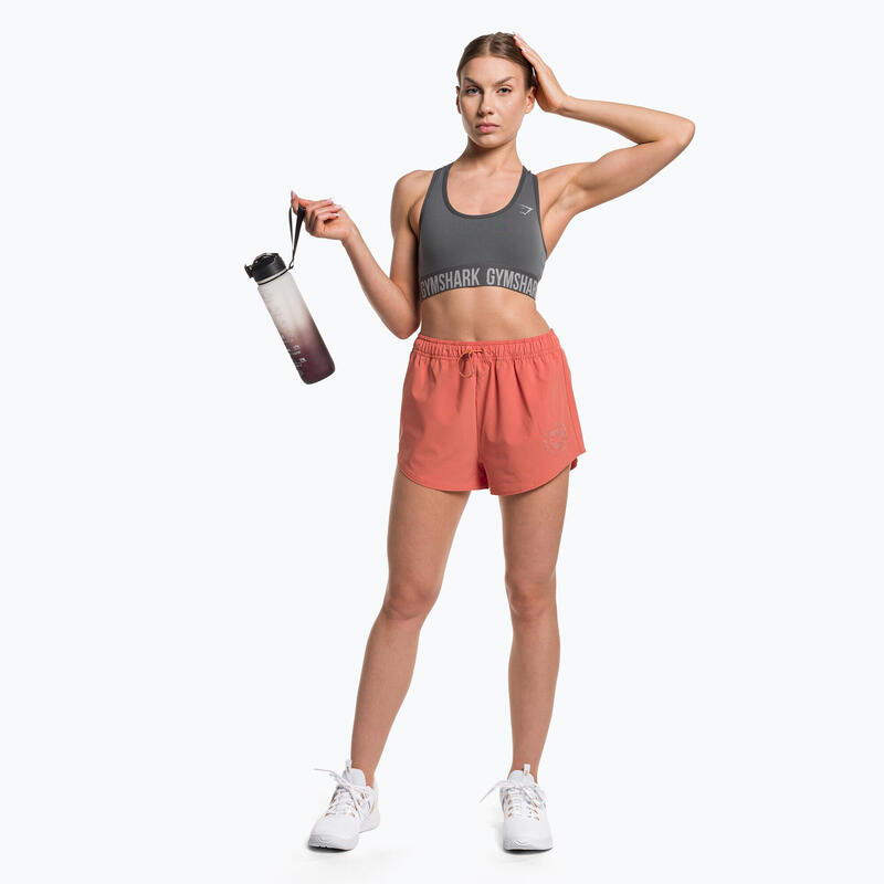 Korte instapbroek voor dames Gymshark KK Twins tissé