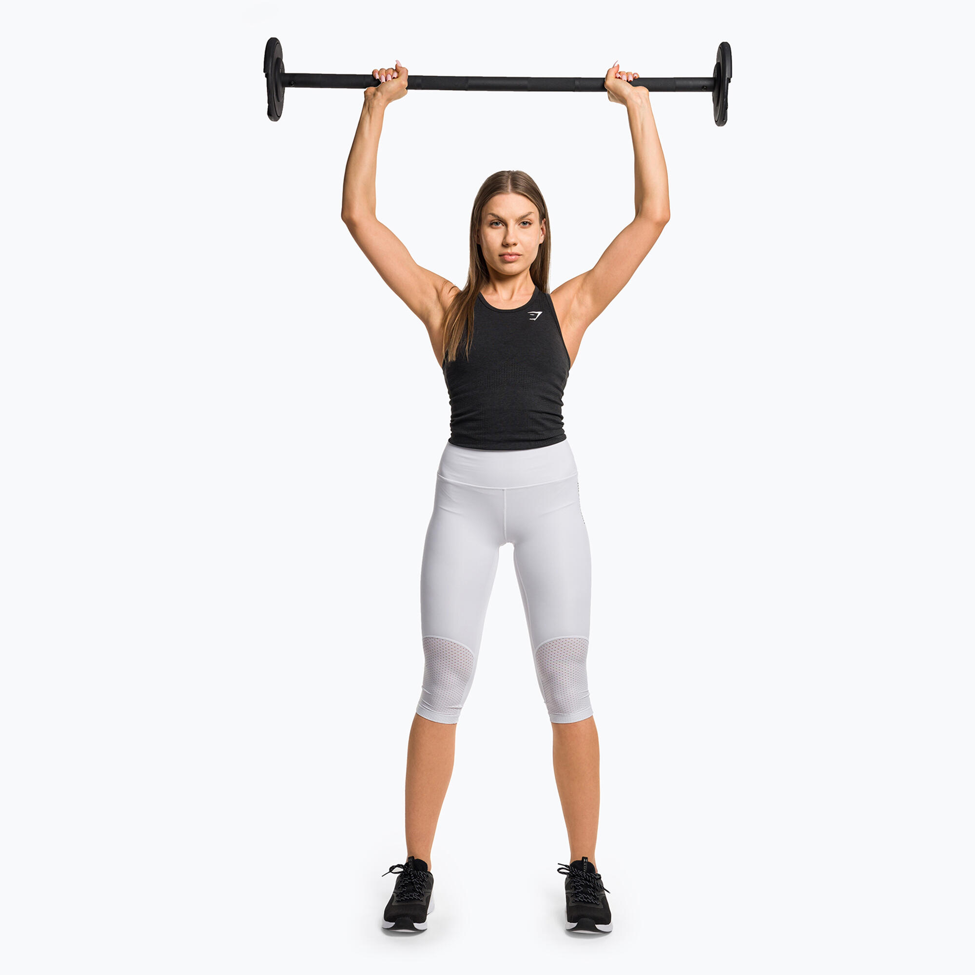 Leggings de treino feminino Gymshark Pulse Cropped 2/5