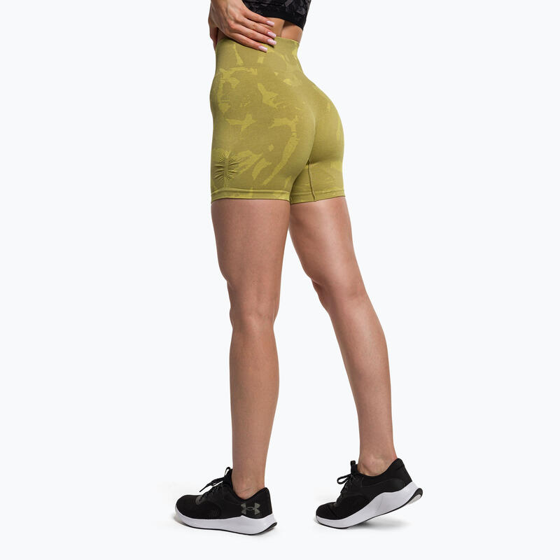 Dámské fitness kraťasy Adapt Camo Savanna Seamless