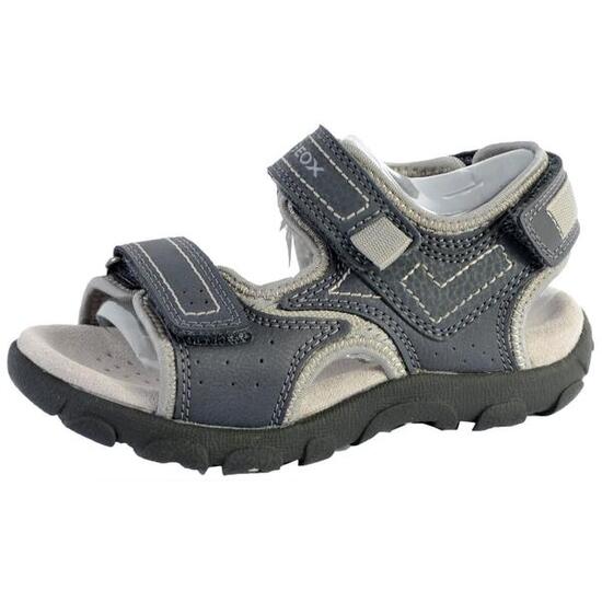 Sandales Geox Enfant Garçons J S. Strada A - Wax.Syn2+PR.DBK