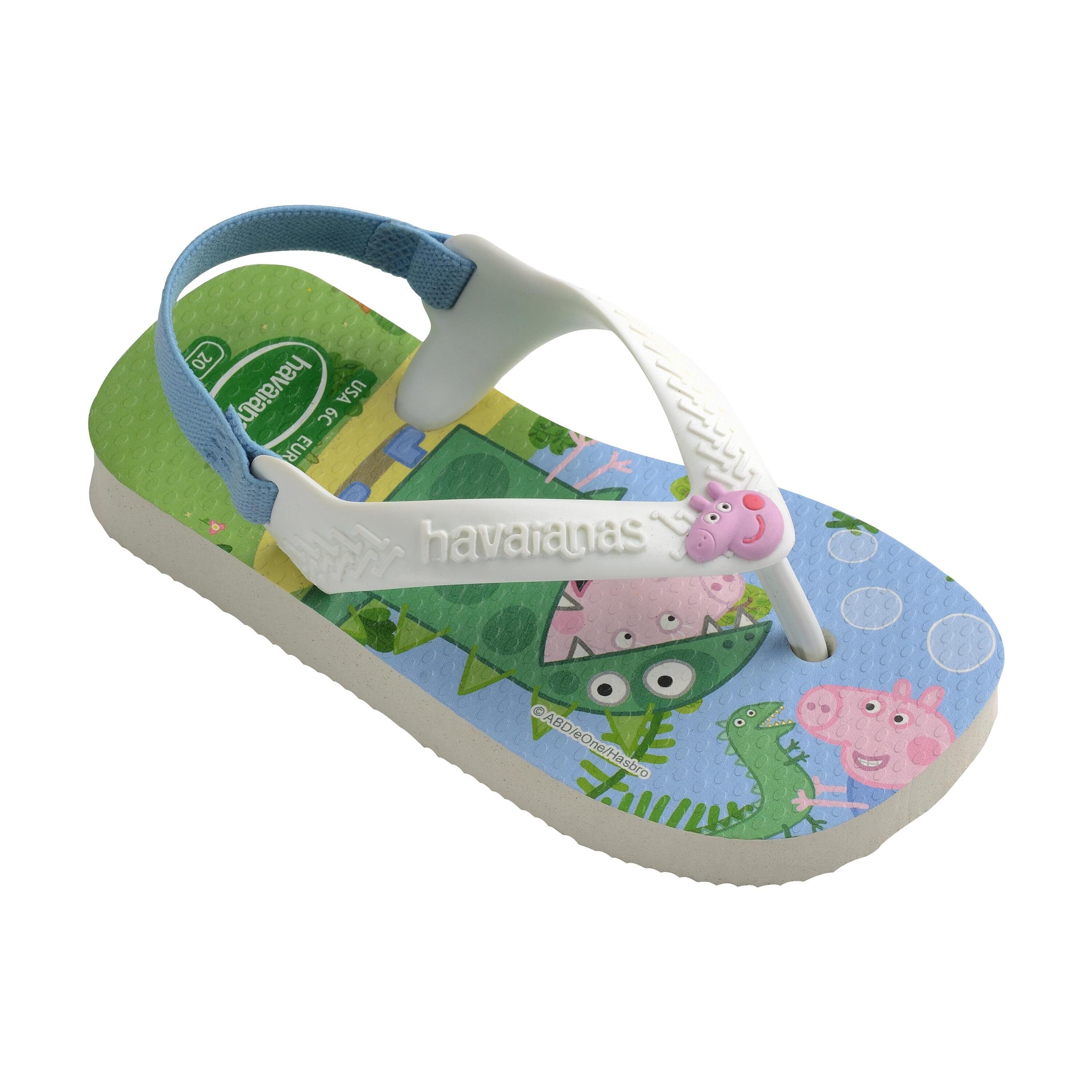 Chinelos Havaianas modelo 213100100078 para crianças unissex 3/5