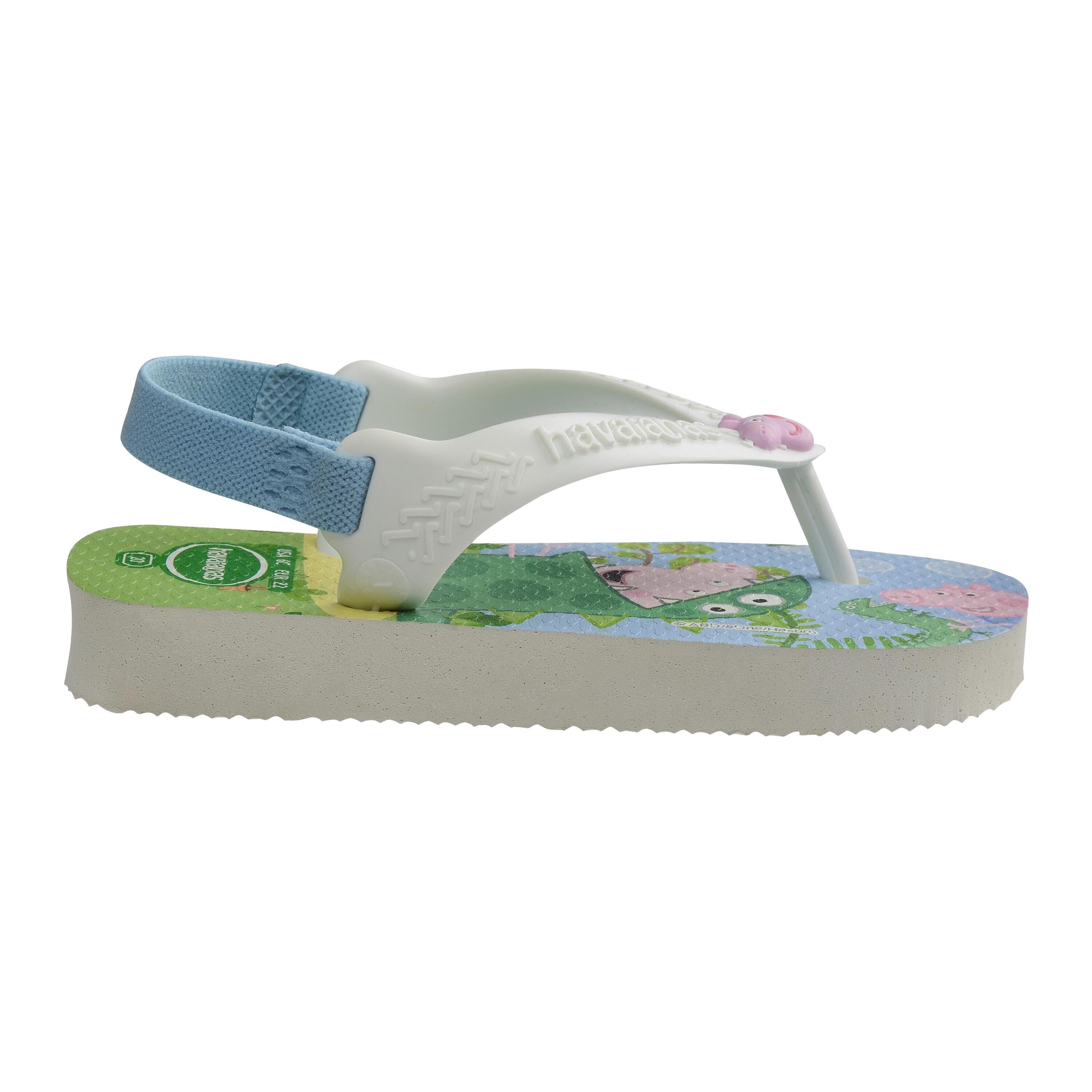 Chinelos Havaianas modelo 213100100078 para crianças unissex 2/5