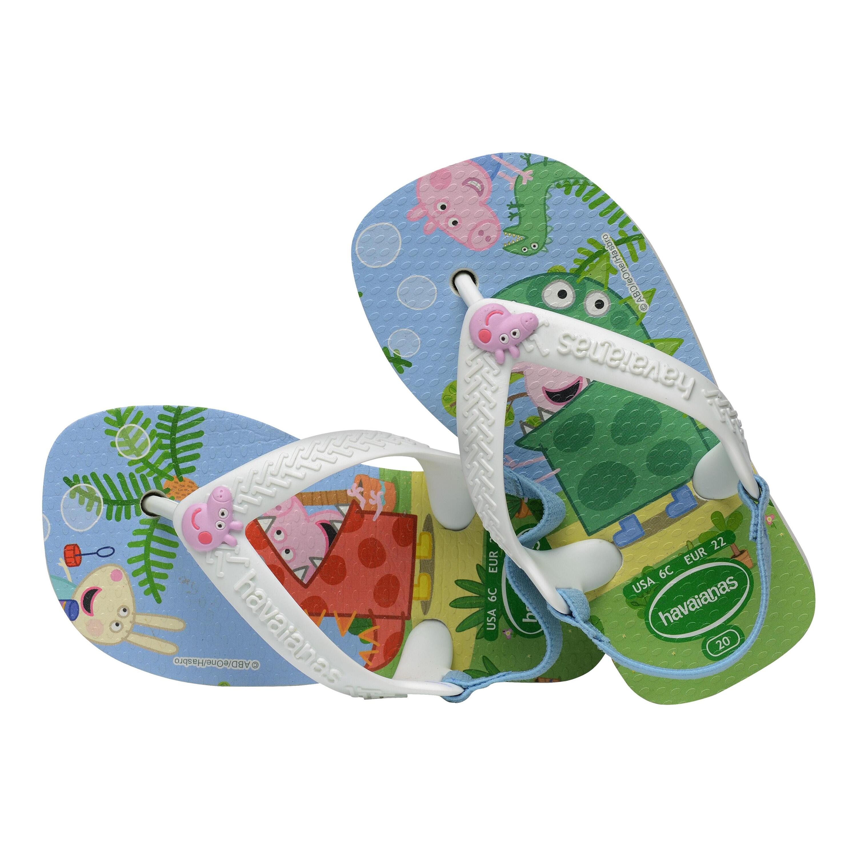 Chinelos Havaianas modelo 213100100078 para crianças unissex 4/5