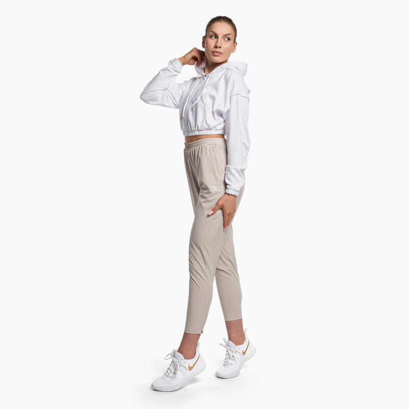 Sweat-shirt d'entraînement court zippé Gymshark KK Twins pour femmes