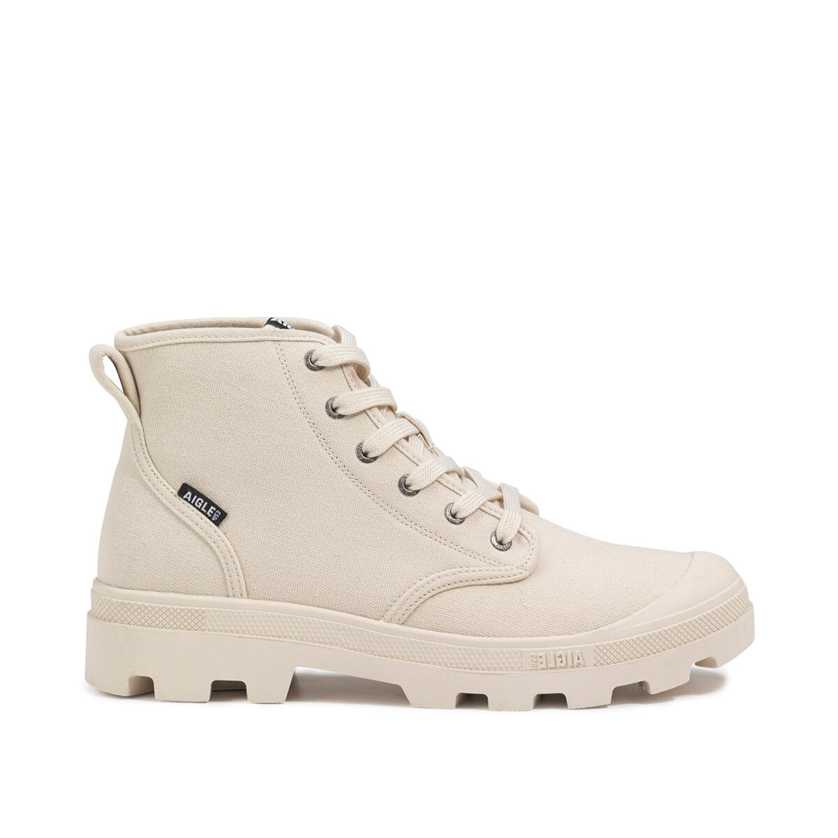 Aigle - Chaussure De Marche À Lacets En Coton Bio Tenere Cvs Unisexe Beige - Bottillons - Beige - 42 - Decathlon