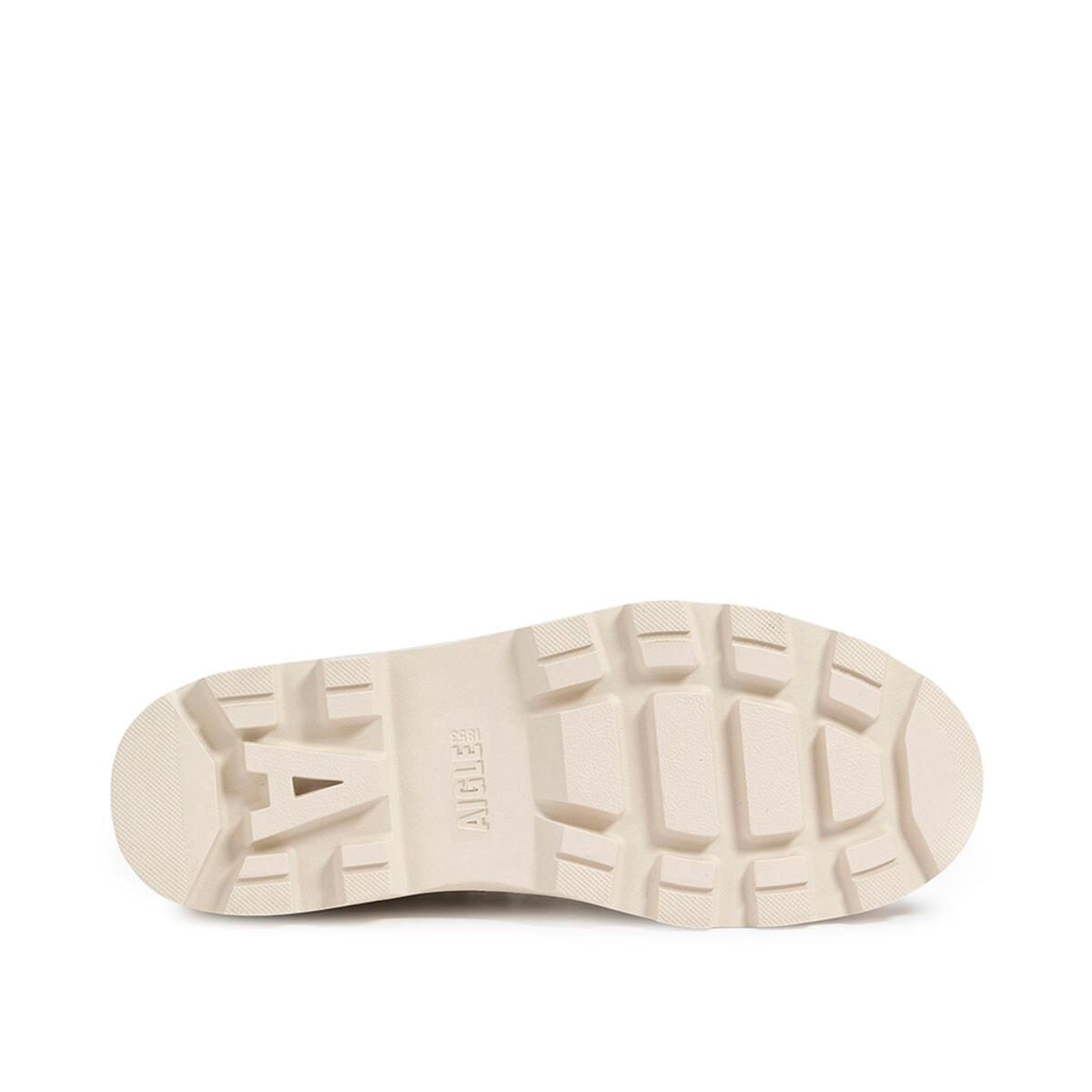 Zapato de senderismo con cordones de algodón orgánico TENERE CVS UNISEX beige 4/4