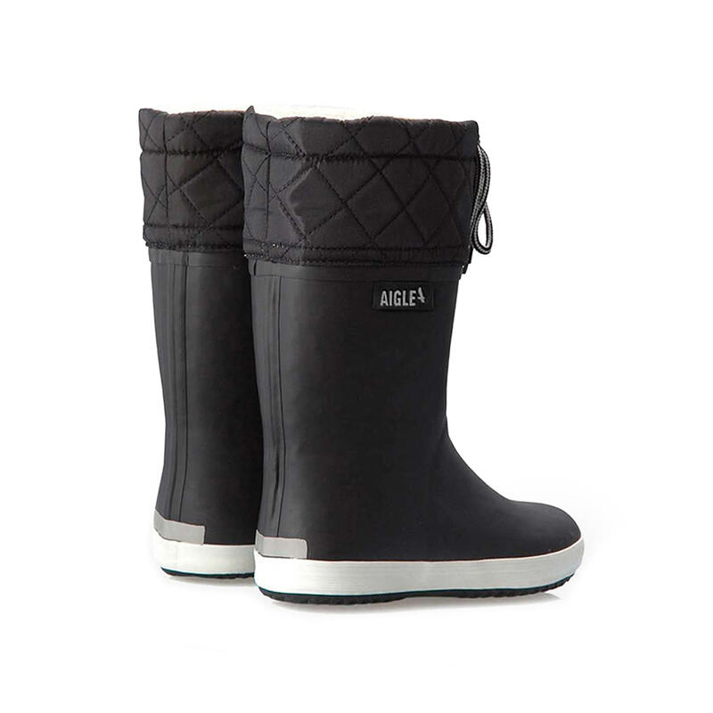 Bottes de pluie fourrées ajustable GIBOULEE UNISEX noir