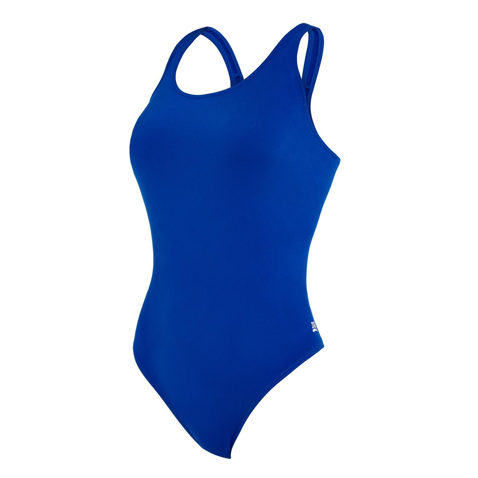 ZOGGS Costume da bagno da donna Zoggs Cottesloe Powerback blu reale, Ecolast+
