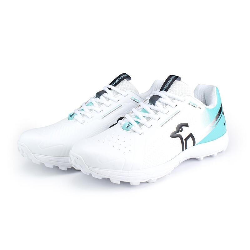 Chaussures de cricket à crampons KC 3.0 Homme (Blanc / Turquoise)