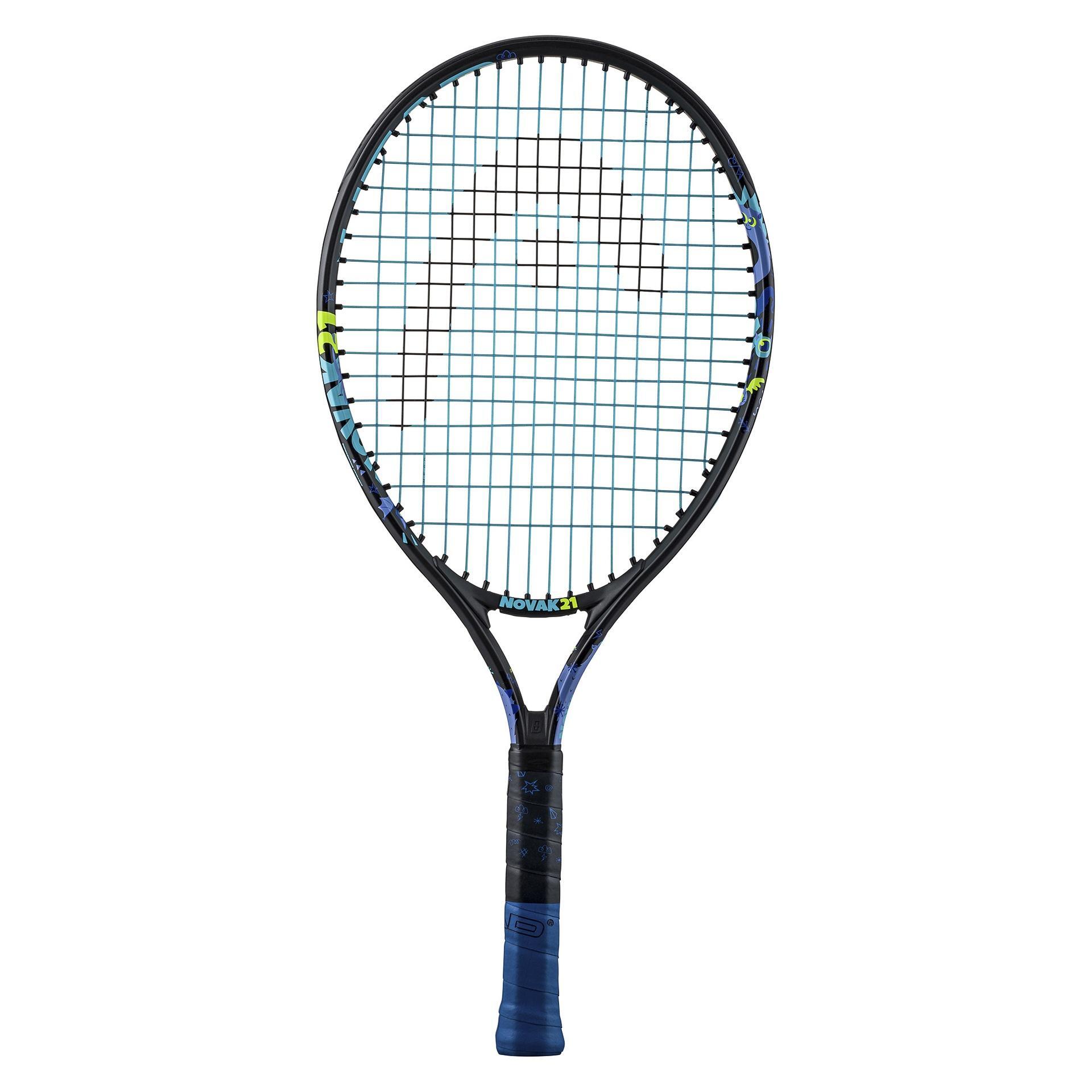 Racchetta da tennis NOVAK per bambini (blu/nero)