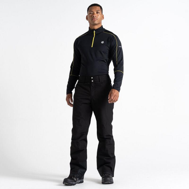 Pantalones de Esquí Achieve de Aislado Impermeable para Hombre Negro