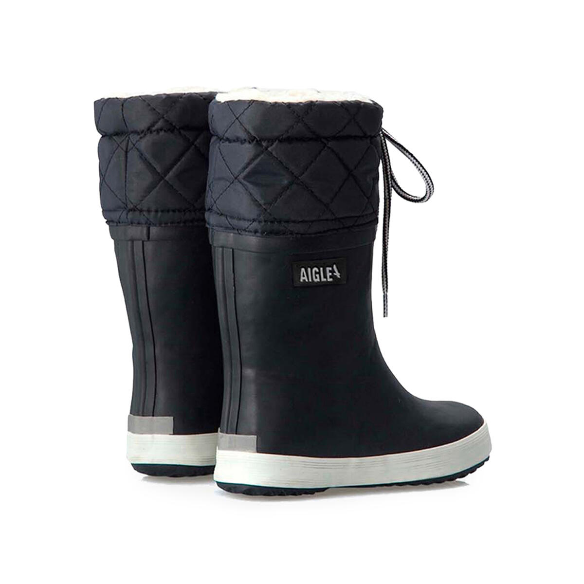 Botas de chuva forradas ajustáveis GIBOULEE UNISEX azul 3/3