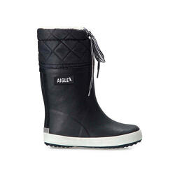 Bottes de pluie fourrées ajustable imperméables GIBOULEE ENFANT rouge