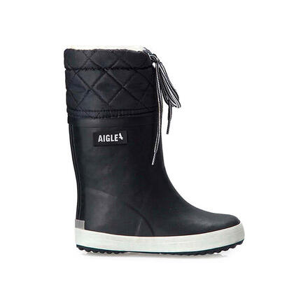 Bottes de pluie fourrées ajustable imperméables GIBOULEE ENFANT bleu