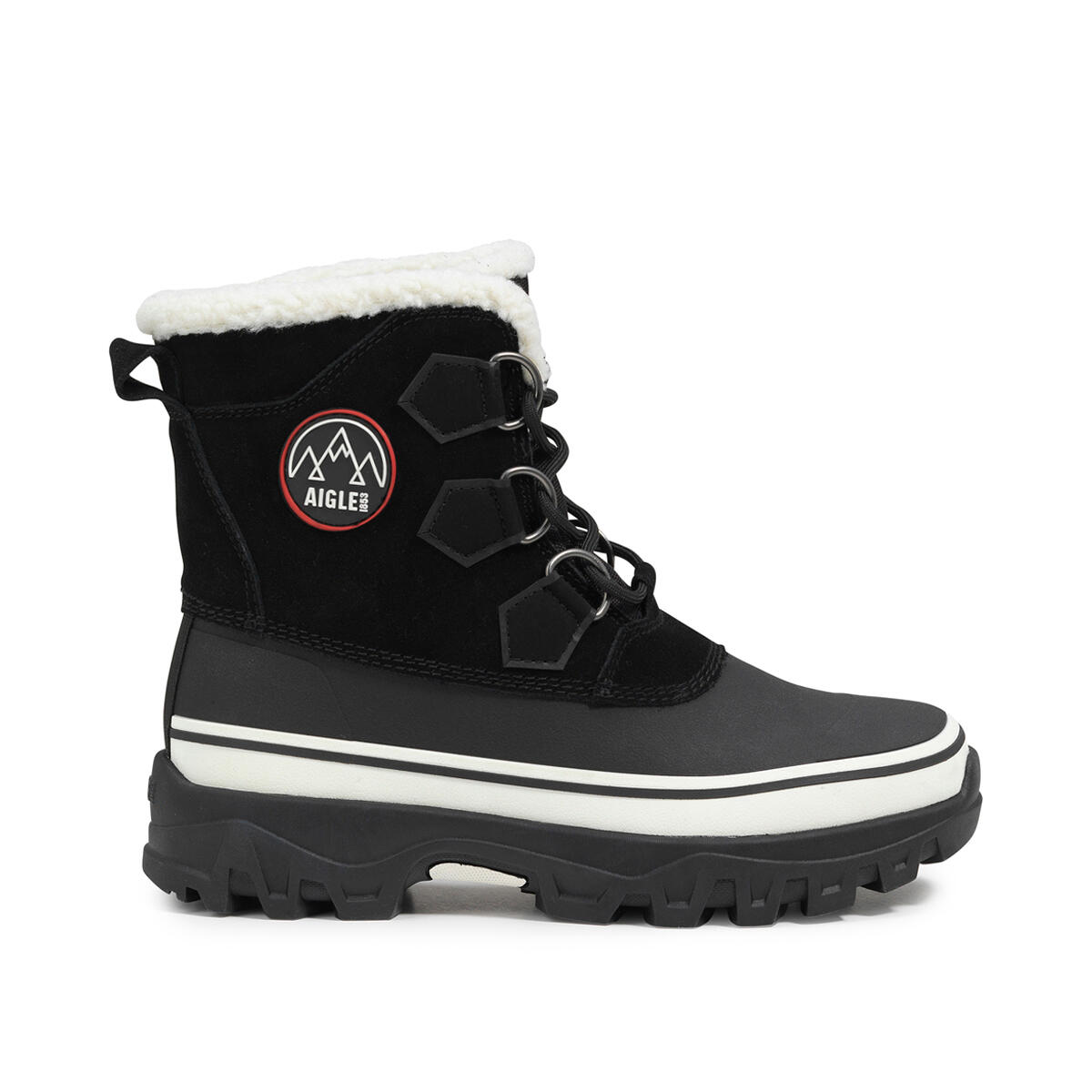 Aigle - Bottes De Neige Snow W Femme Noir - Bottes De Neige - Noir - 40 - Decathlon