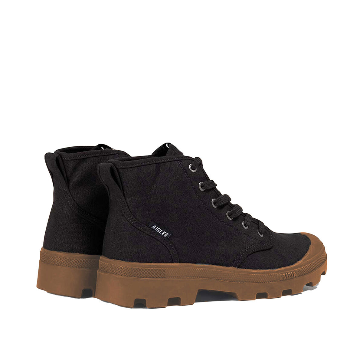 Chaussure de marche montante en coton recyclé  TENERE CVS Unisexe Noir 3/4