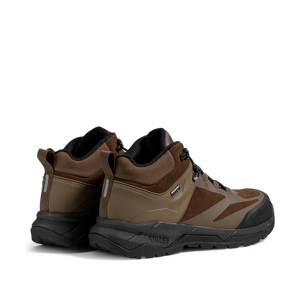 Chaussure de marche montante ultra légère imperméable PALKA MTD Homme Marron 3/4