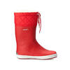 Bottes de pluie fourrées ajustable GIBOULEE UNISEX rouge