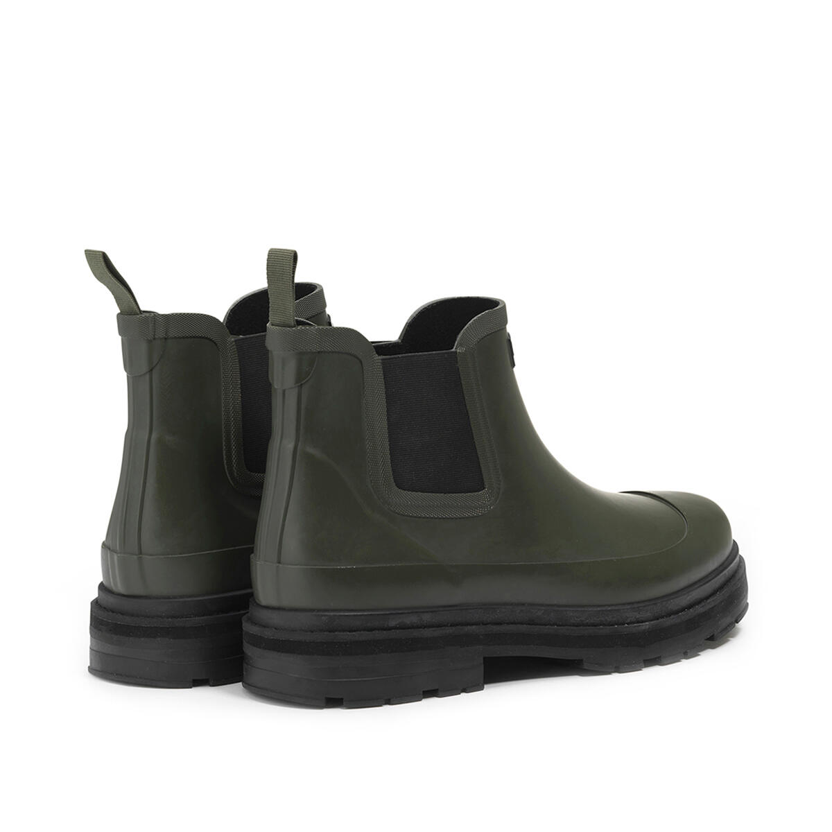 Botines de lluvia SOFT RAIN verdes 3/4