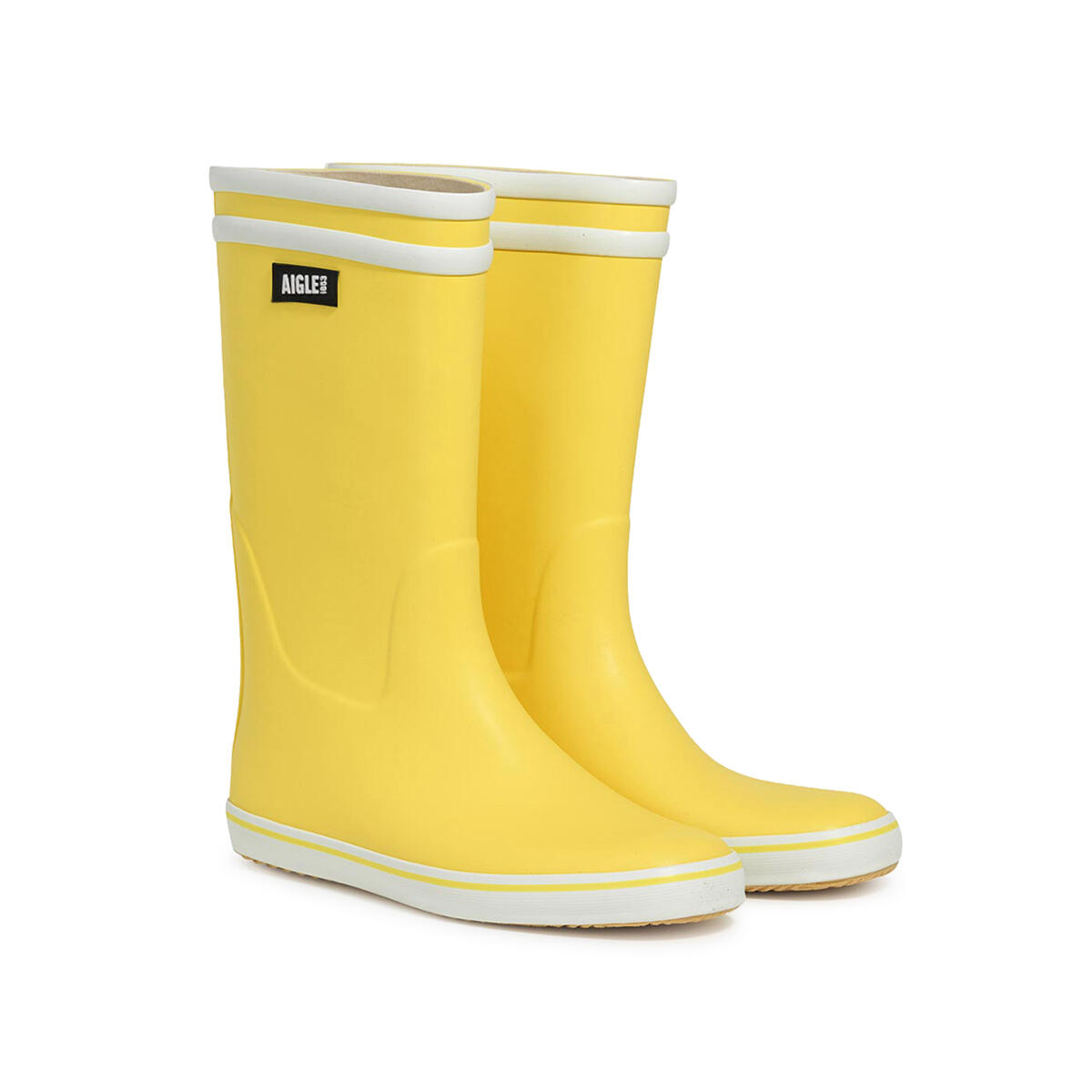 Botte de pluie  bord de mer GOELAND Homme Jaune 2/4