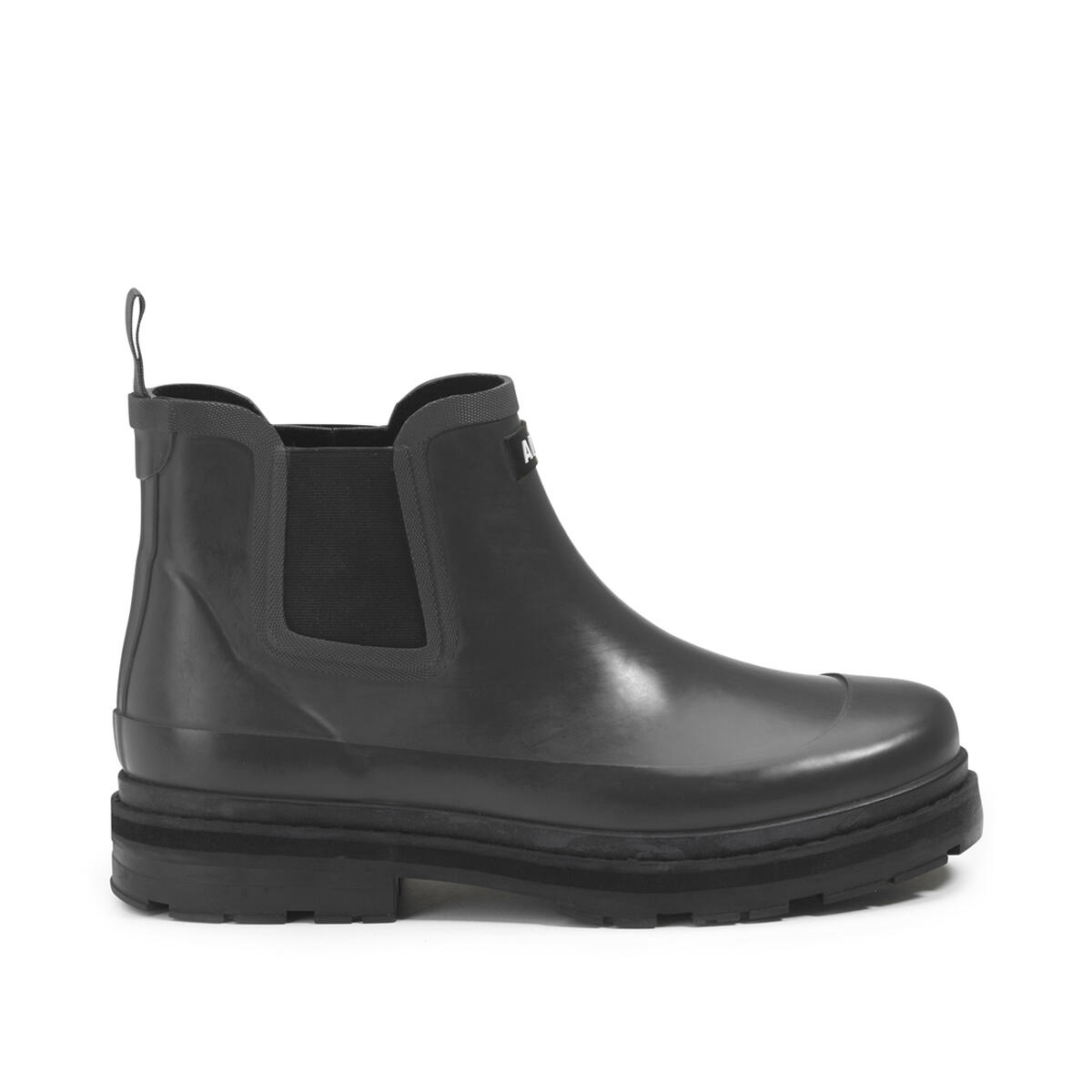 Botas de chuva aigle modernas para homem pretas