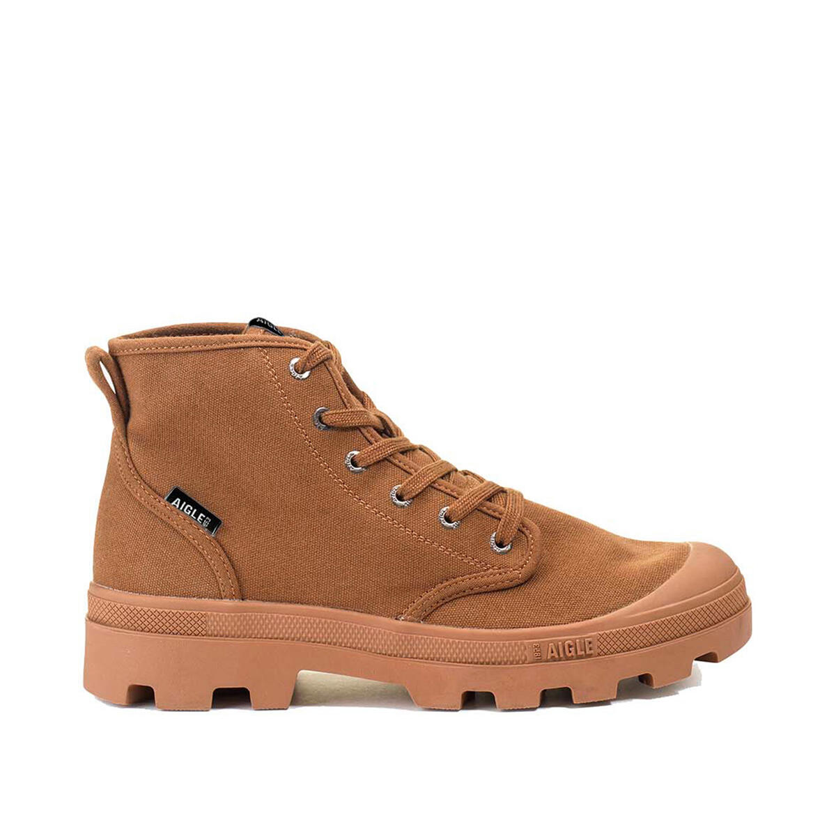 Aigle - Chaussure De Marche À Lacets En Coton Bio Tenere Cvs Unisexe Marron - Bottillons - Marron - 36 - Decathlon