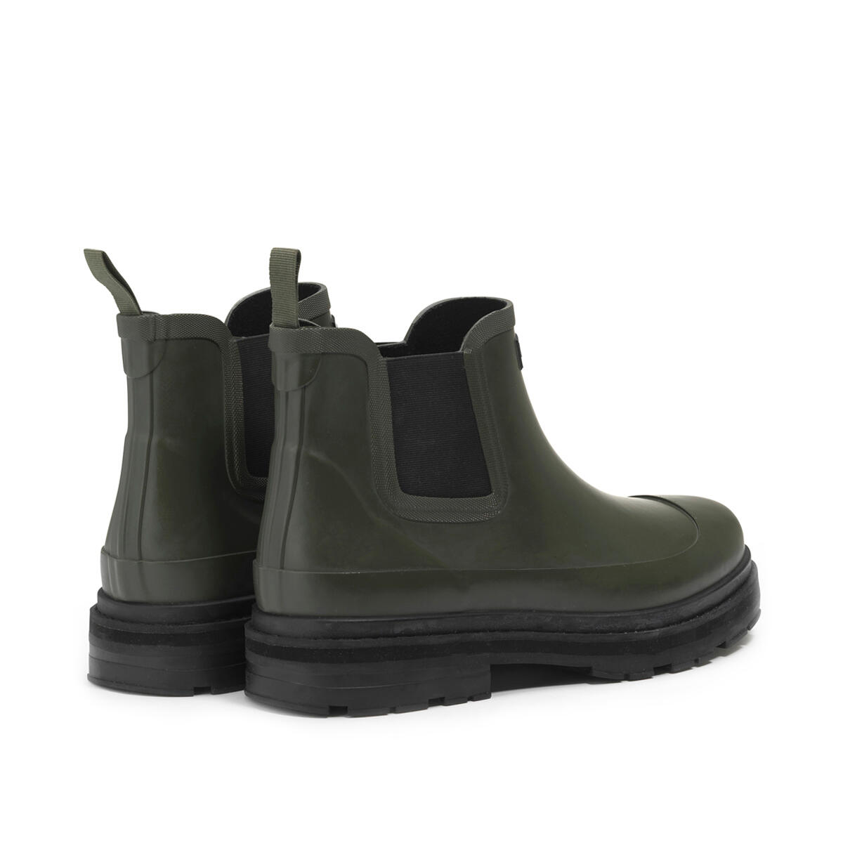 Botines de lluvia SOFT RAIN M verdes 3/4