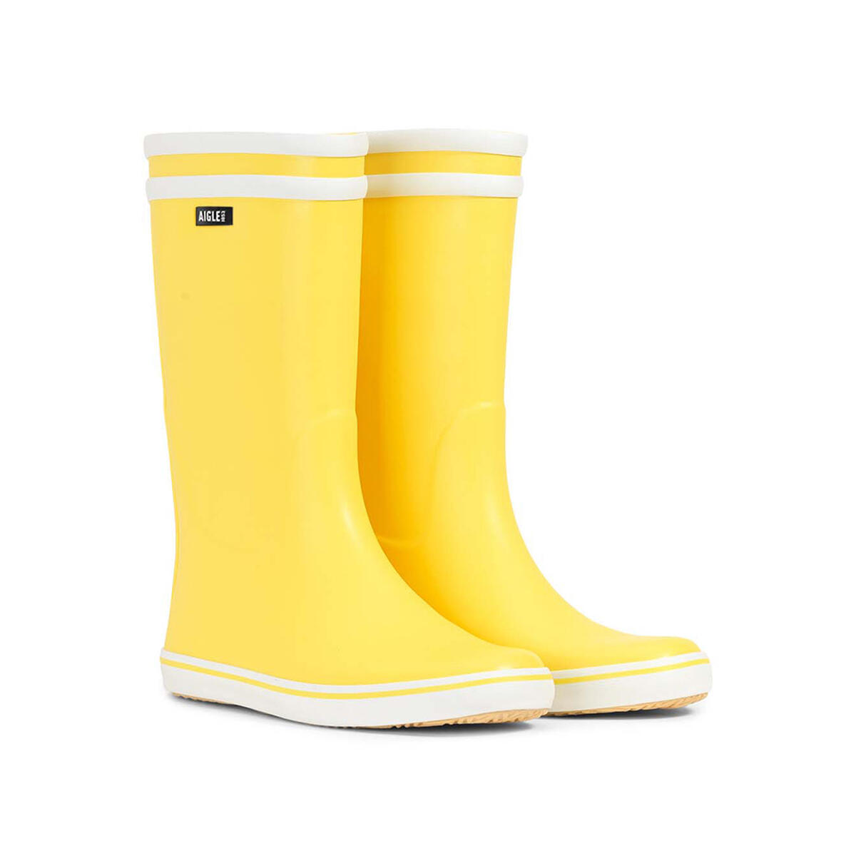 Botte de pluie  bord de mer MALOUINE Femme Jaune 2/3