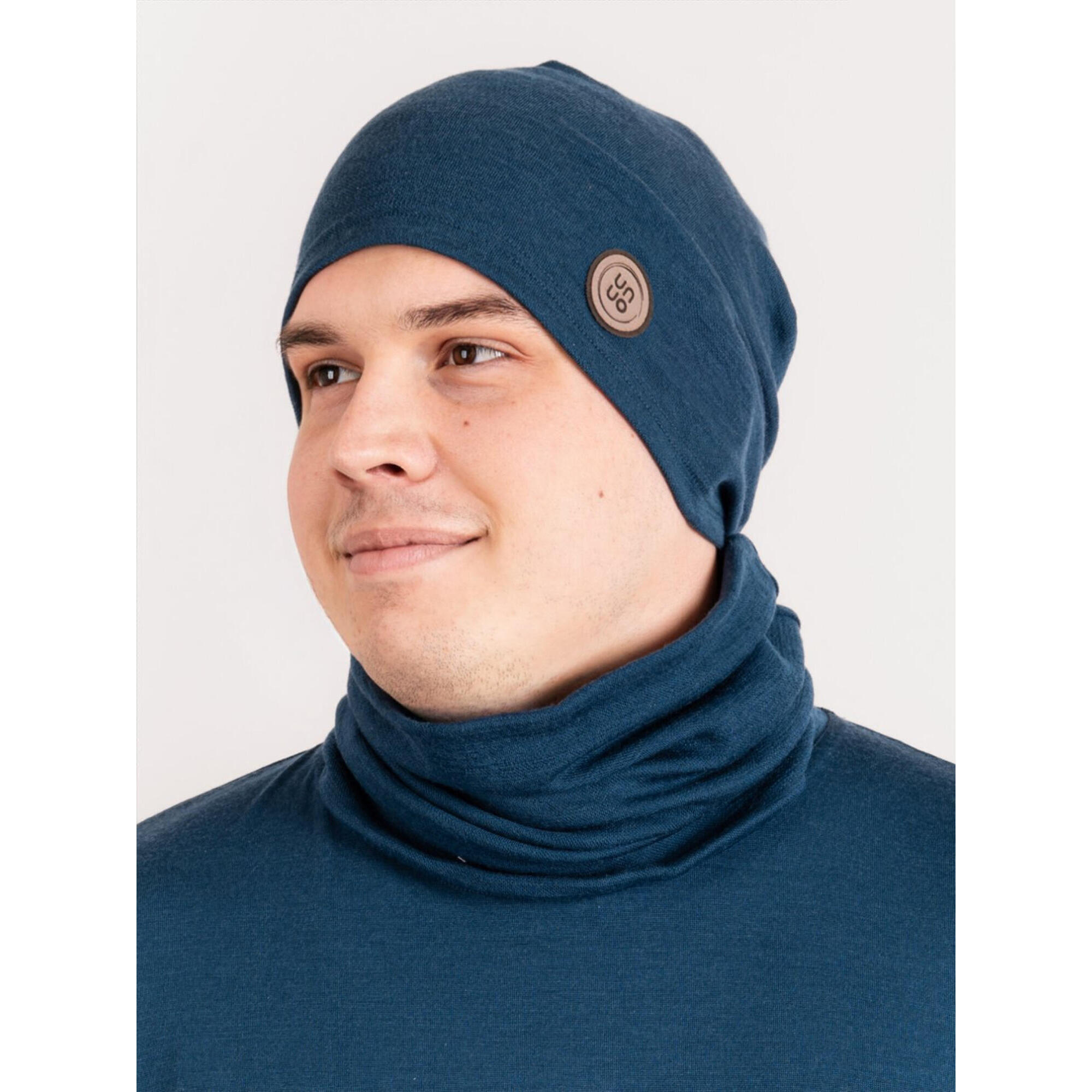 UNUO Pánská merino čepice Homeless