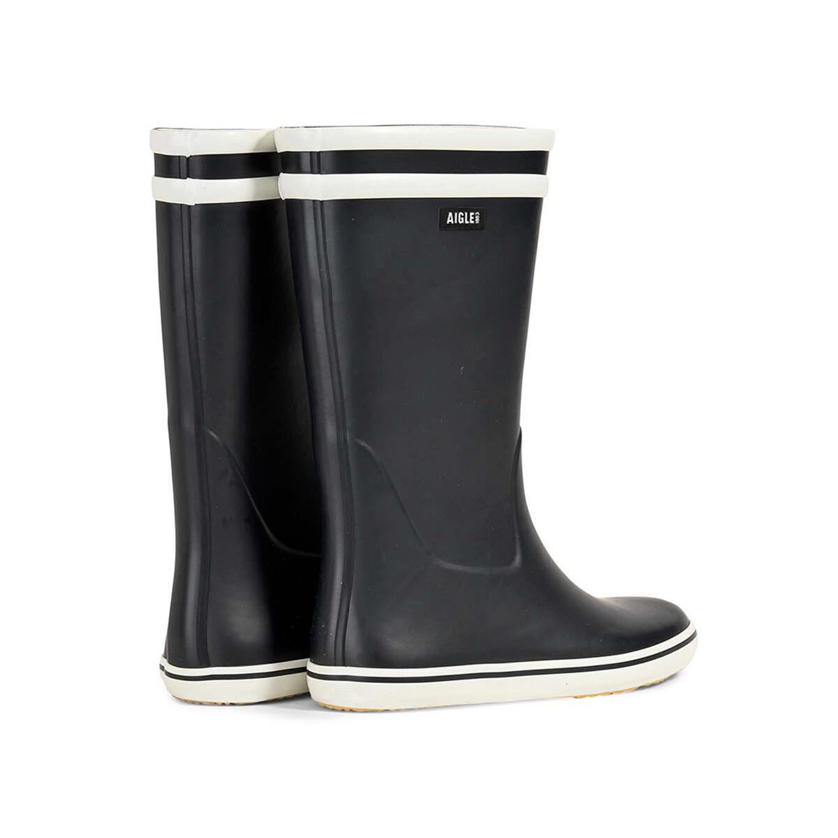 Botte de pluie  bord de mer MALOUINE Femme Bleu 3/4