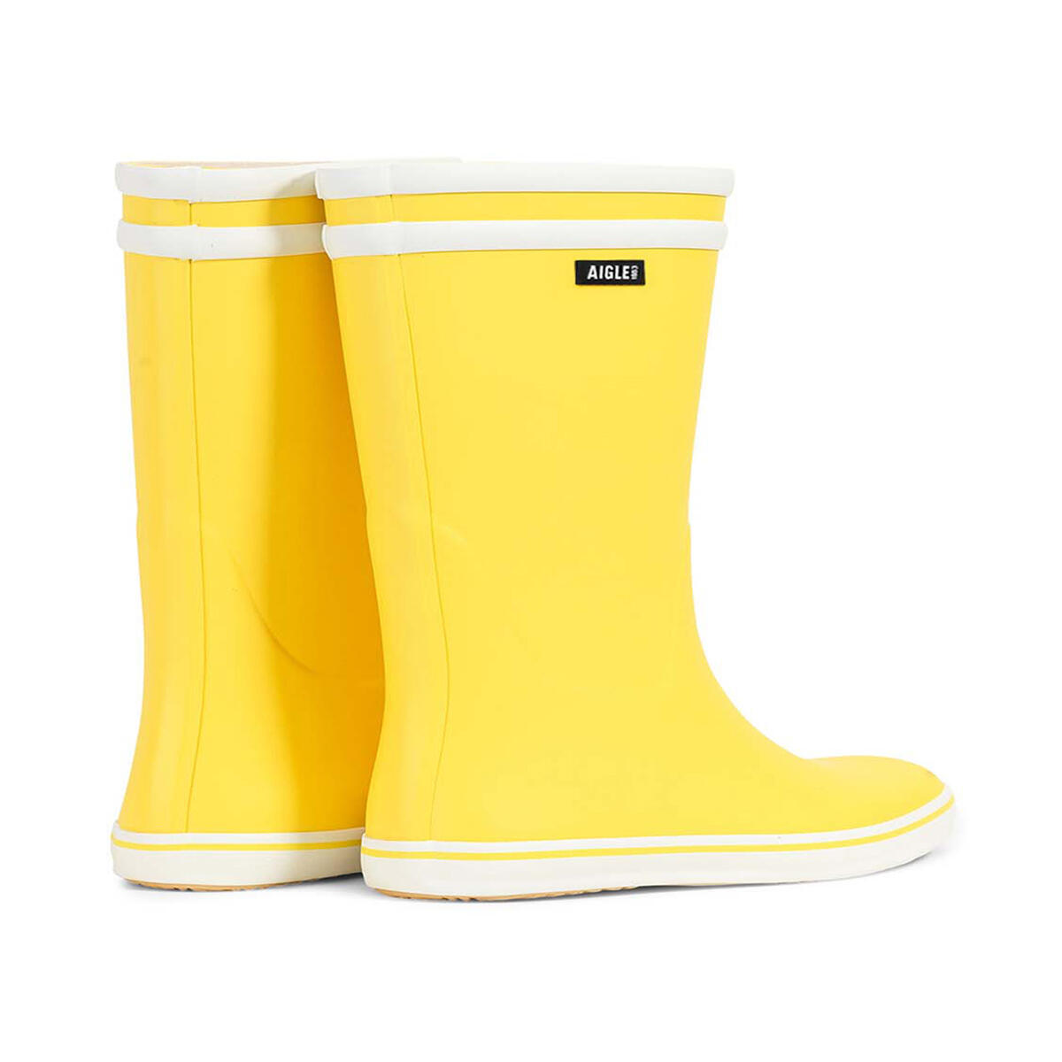 Botte de pluie  bord de mer MALOUINE Femme Jaune 3/3
