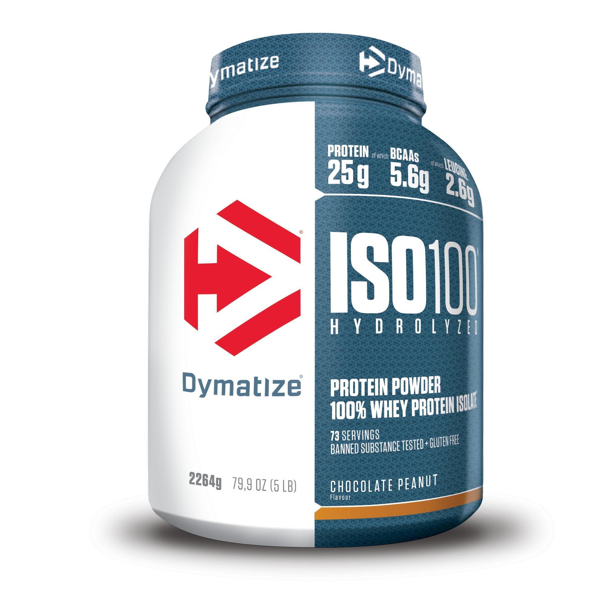 Dymatize - Whey Hydrolysée - Iso 100 Hydrolyzed - Chocolat Cacahuète - Hydrolisat De Whey - Taille Unique - Decathlon