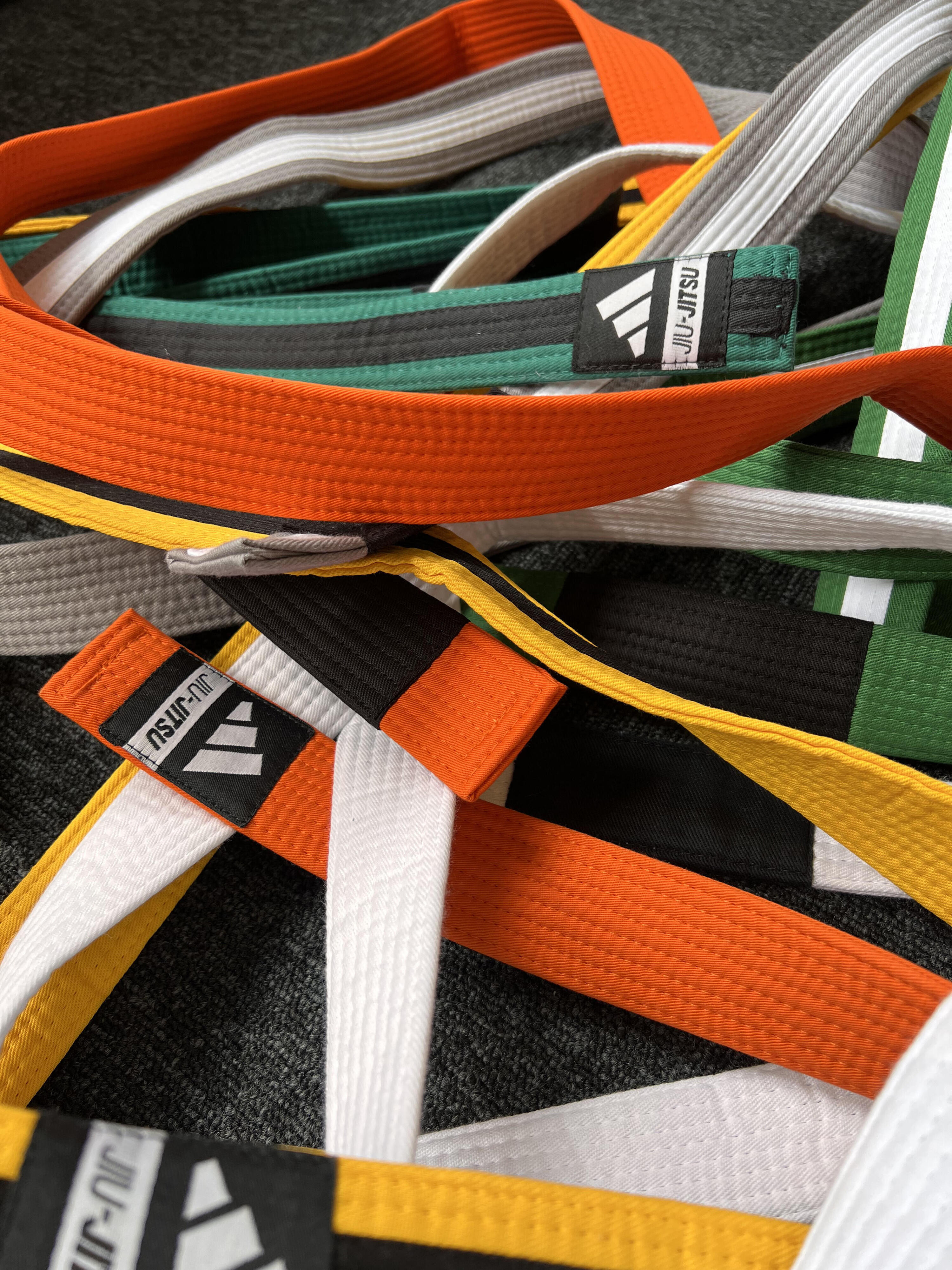 ADIDAS Cintura di jiu-jitsu brasiliano per bambini adidas