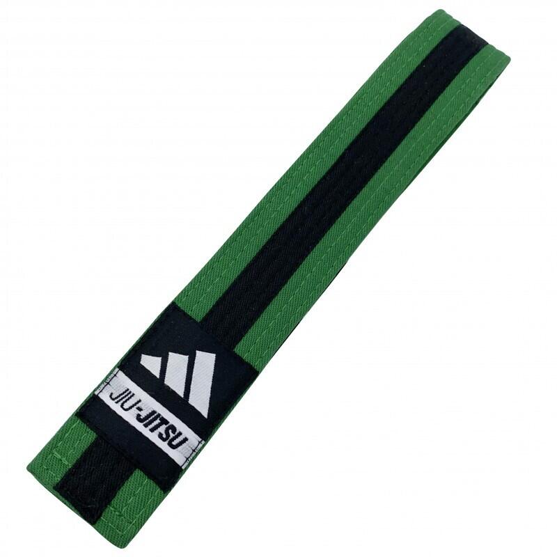 Adidas - Ceinture Jiu-jitsu Brésilien Enfant Adidas - Ceinture De Kimono - Noir|vert - M3 - Decathlon
