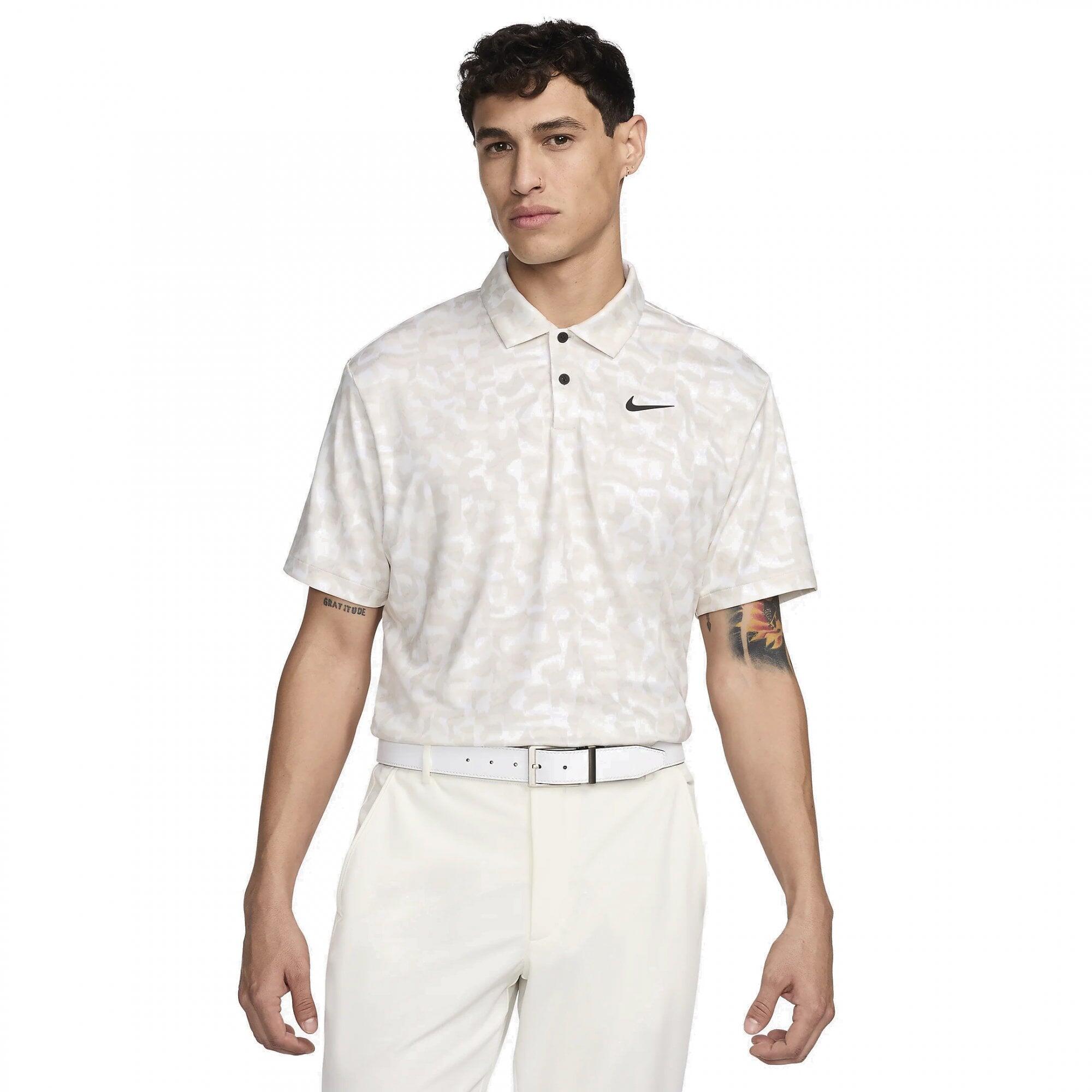 NIKE Nike Tour Polo WHITE/BLACK