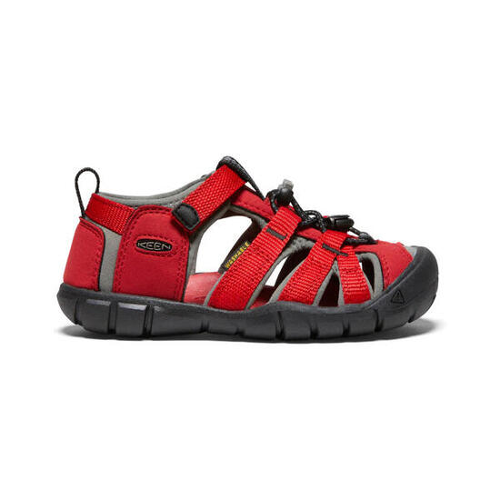 Keen Seacamp II CNX sandalia infantil Racing Red/Gargoyle talla 19
