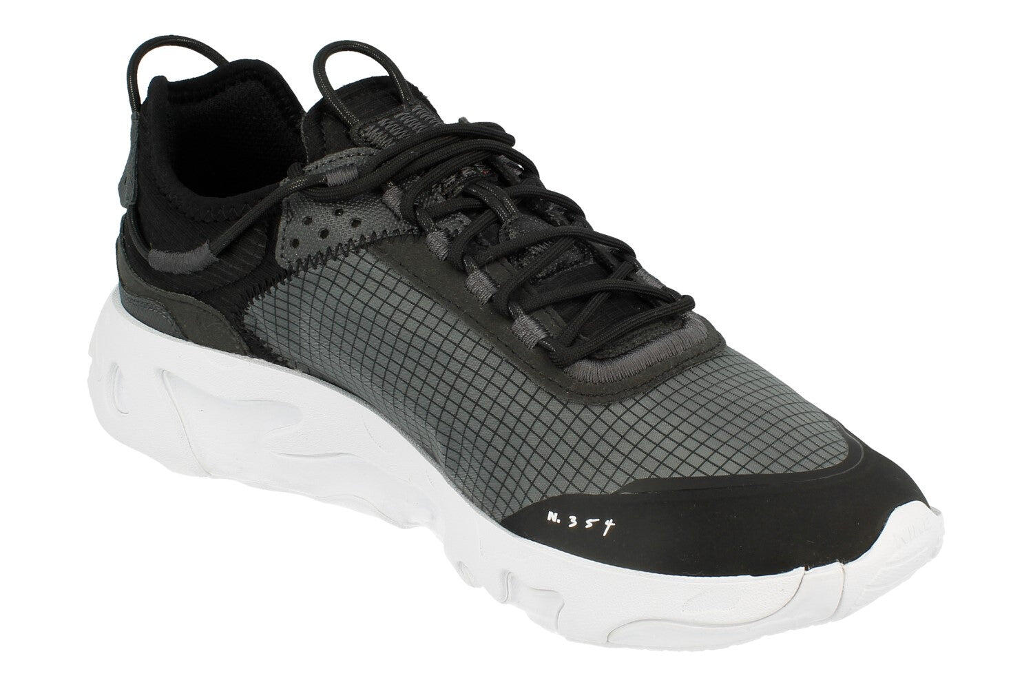 Men - Sport walking - Schuhe - Gepolstert, React-Dämpfung - React Live - Schwarz 4/5