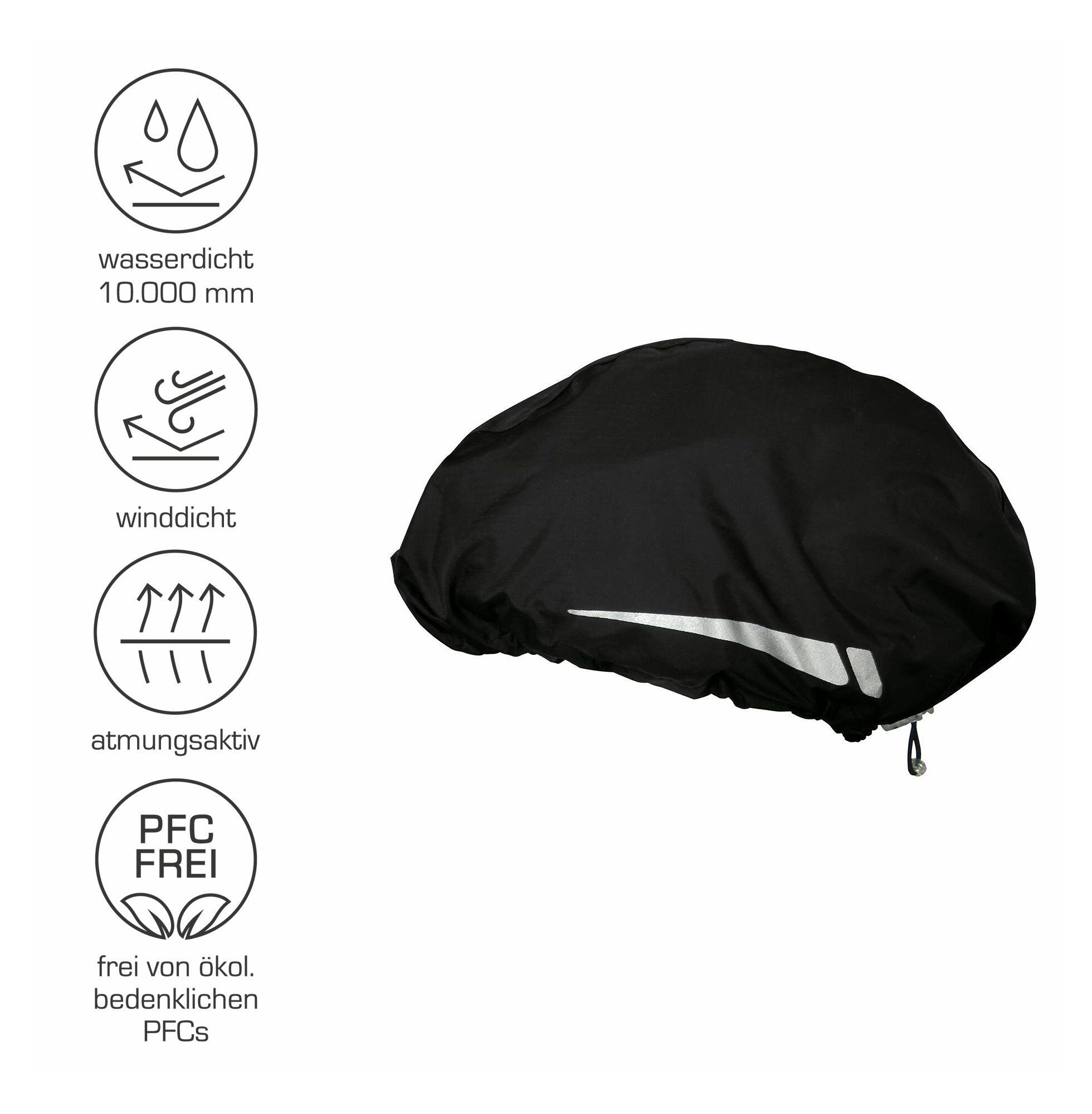 Unisex-Erwachsene HELMET COVER PRO SCHWARZ 2/2