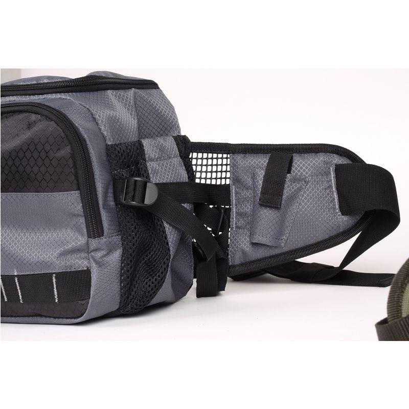 Brusttasche - Stucki Belly Bag blue-grey/green 4/4