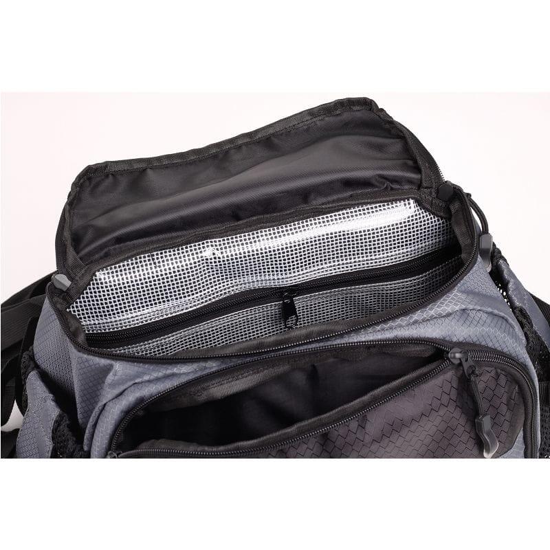 Brusttasche - Stucki Belly Bag blue-grey/green 2/4