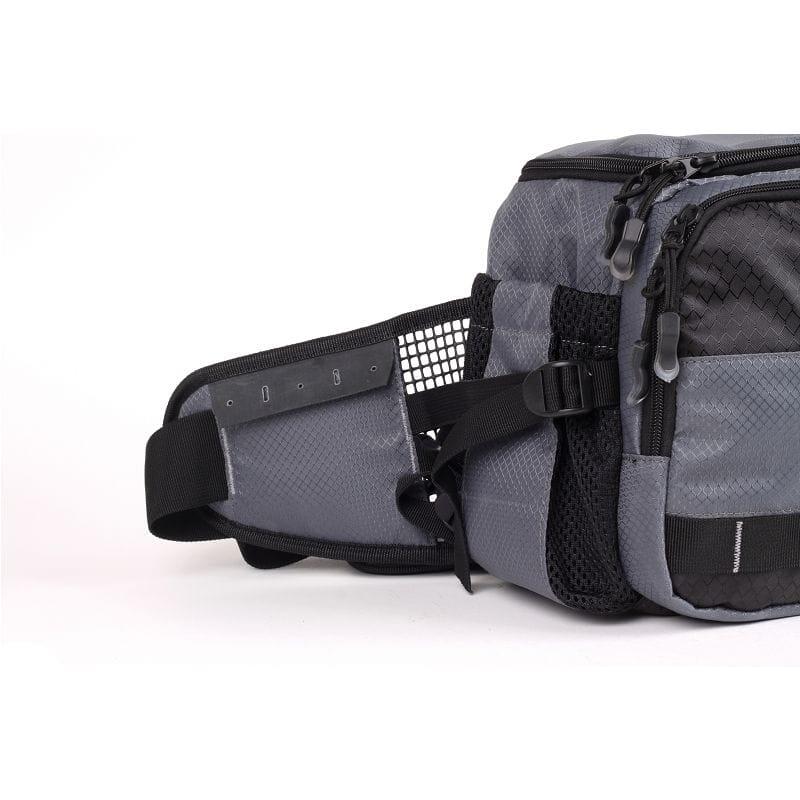 Brusttasche - Stucki Belly Bag blue-grey/green 3/4