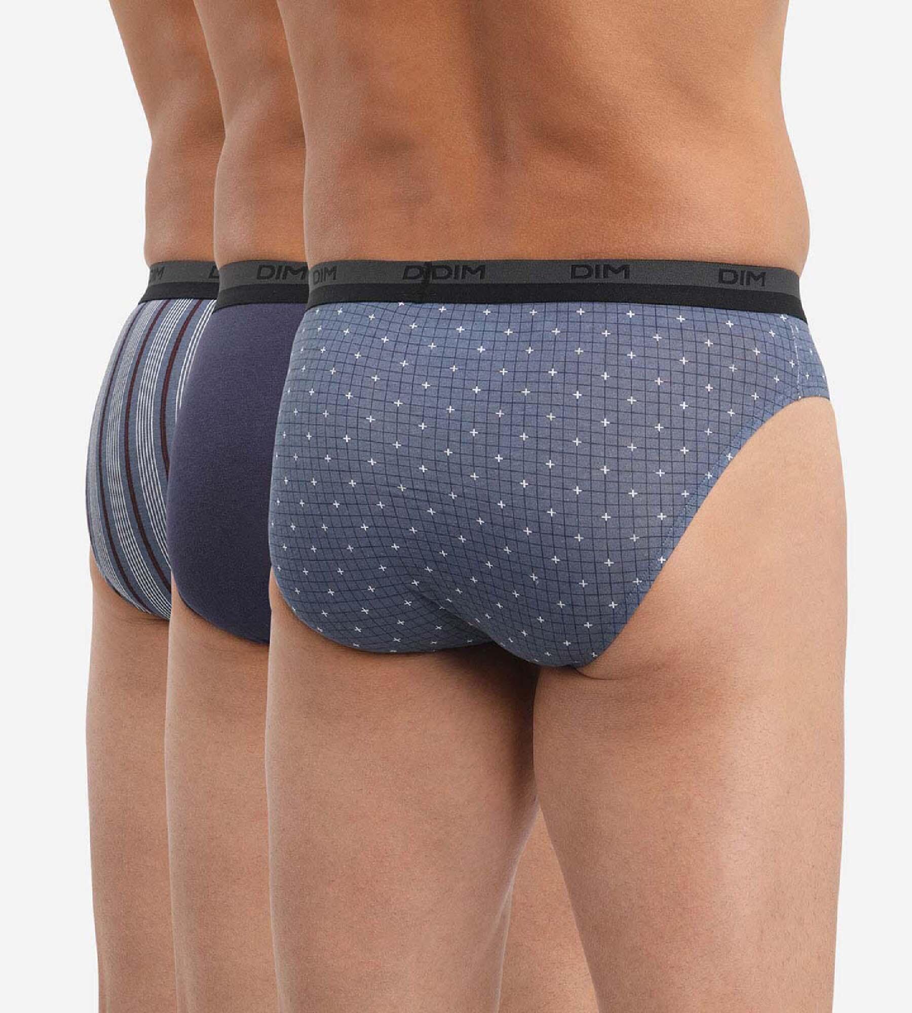 Lot de 3 Slips Homme Coton Print 2/6