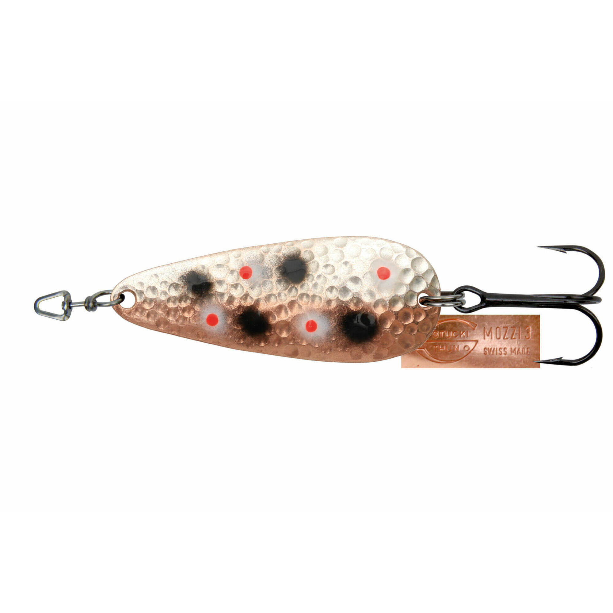 Stucki Fishing - Cuiller - Stucki Mozzi 1 - Silver/copper Diff. Stains - Cuiller - Gris|marron - No Size - Decathlon