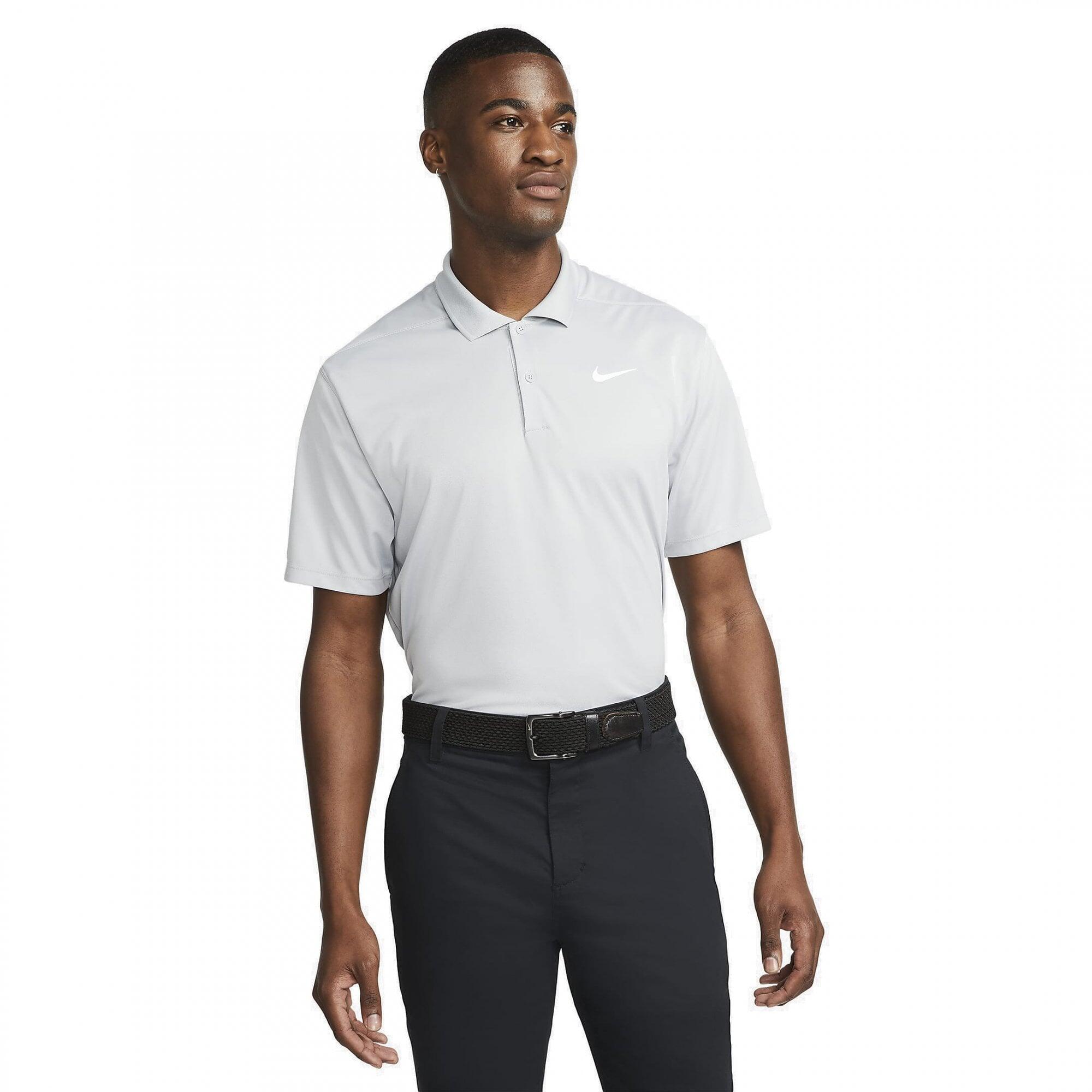 NIKE Nike Dri-FIT Victory Polo LT SMOKE GREY/WHITE