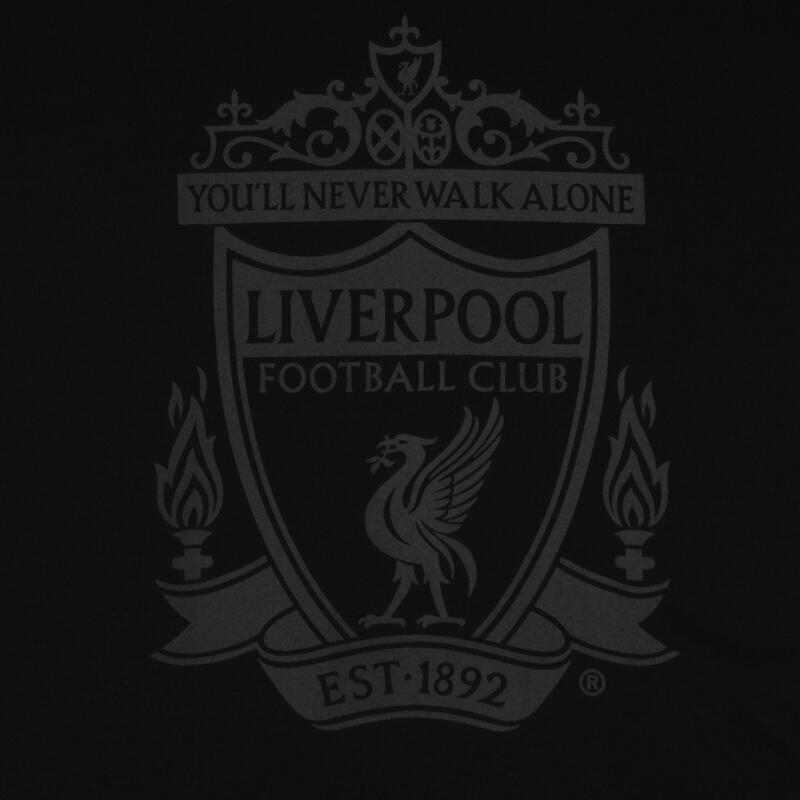 Liverpool logo t-shirt adulto - nero