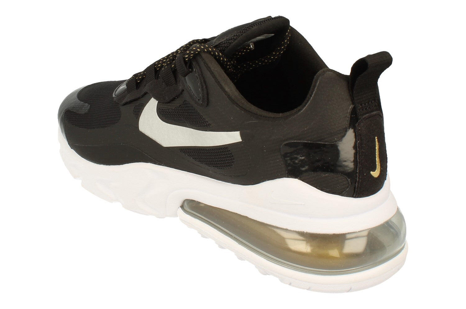nike air max 270 women's black and gold