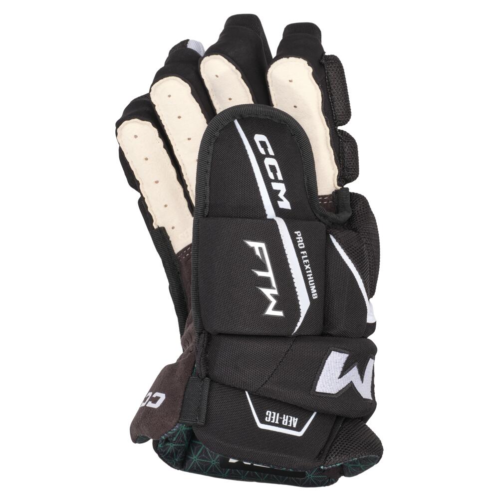 Jetspeed FTW - Women's - Ice Hockey Gloves - Adults - Black - White - 13" 2/6