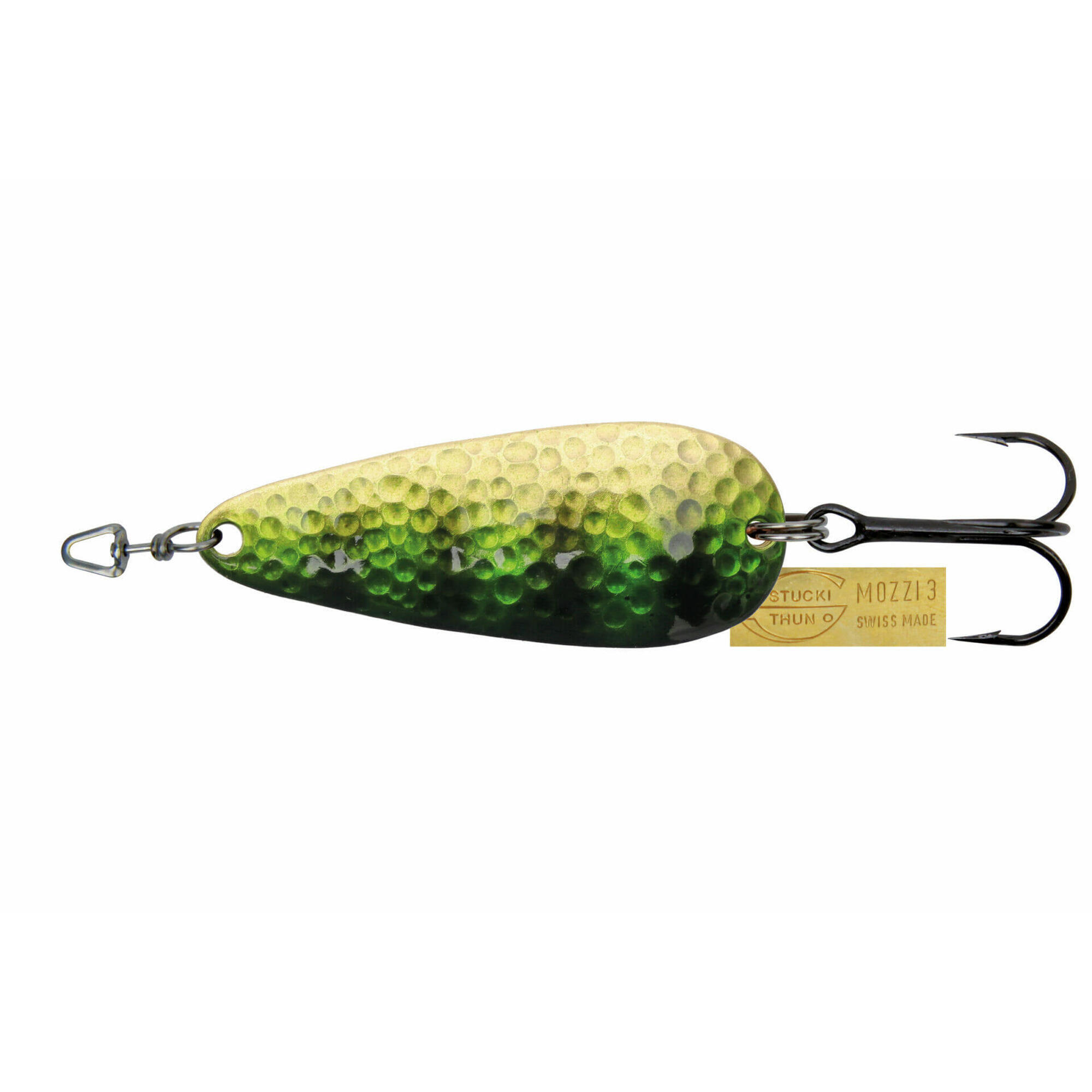 Stucki Fishing - Cuiller - Stucki Mozzi 1 - Pole - Cuiller - Noir|vert - No Size - Decathlon
